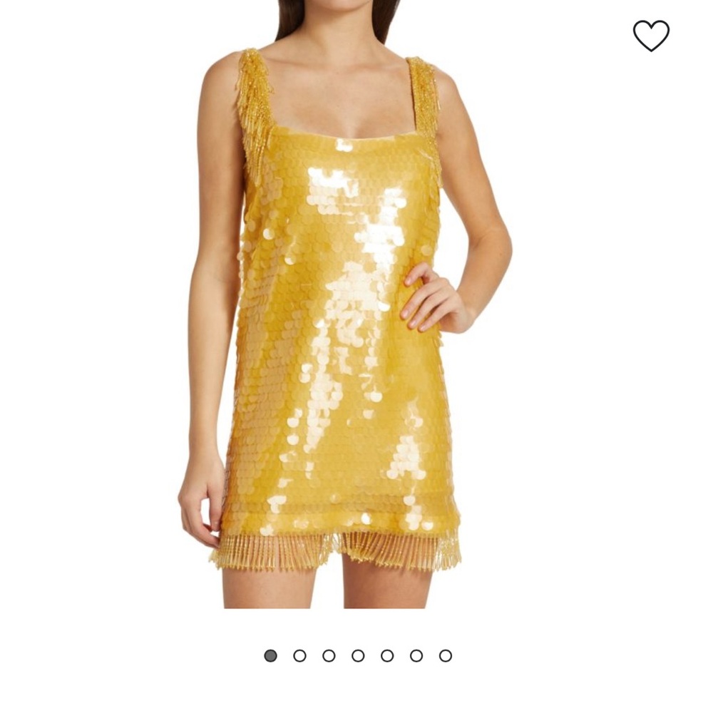 Alexis Gold Sequin Mini Dress
